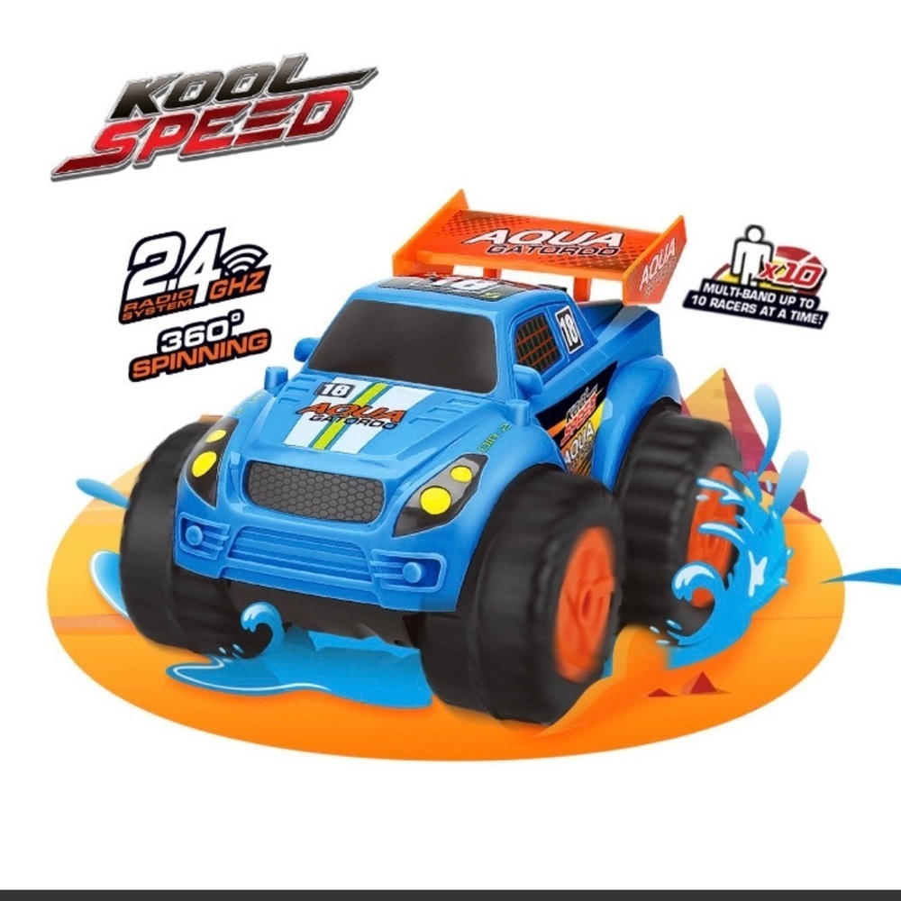 NEW Amphibious Remote Control Car Monster Truck Toy OPEN BOX